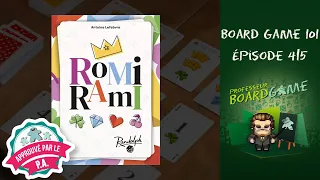Board Game 101 (EP415) Romi Rami - Règles et critique