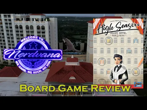 High Season: Grand Hotel Roll & Write Board Game Review
