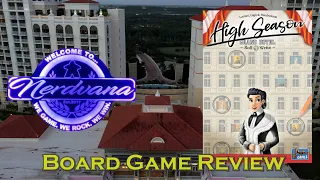 High Season: Grand Hotel Roll & Write Board Game Review