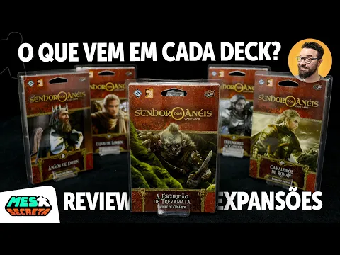 Expansões: O Senhor dos Anéis Card Game | Resumo de cada caixa