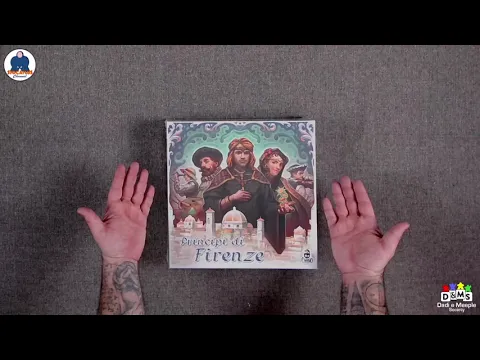 UNBOXING THE PRINCES OF FLORENCE (Principi di Firenze) - Board Game - #indabox