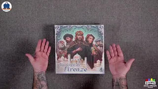 UNBOXING THE PRINCES OF FLORENCE (Principi di Firenze) - Board Game - #indabox