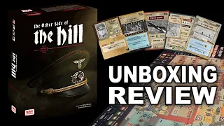 The Other Side of the Hill Board Game Unboxing Review | NEW STRATEGIC WW2 TABLETOP WARGAME
