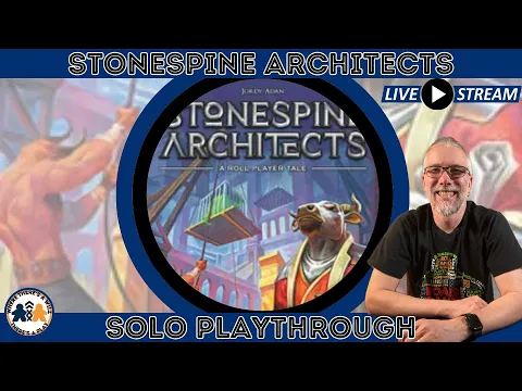 Stonespine Architects | Solo Playthrough | Thunderworks Games