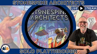 Stonespine Architects | Solo Playthrough | Thunderworks Games