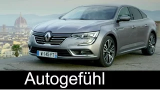 2016 Renault Talisman Preview Exterior/Interior/4Control AWD steering all-new neu - Autogefühl
