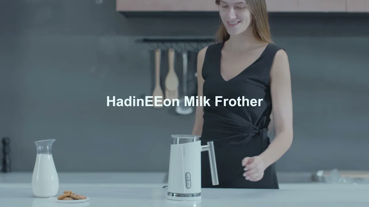 Спінювач молока (капучинатор) HadinEEon N11 White