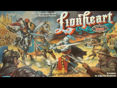 Ep. 163: Lionheart Board Game Review (Parker Brothers 1997) + How To Play