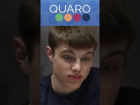Quaro! A pattern-making game for 2 to 4 players by Alexander Randolph.