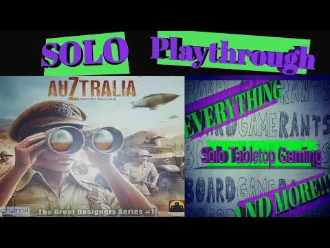 Auztralia Solo Playthrough