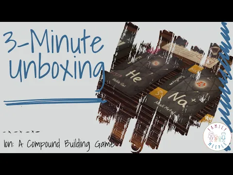 Ion: A Compound Building Game - 3-Minute Unboxing
