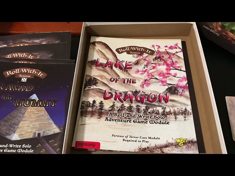 Fortress of Terror: solo roll & write Modules 4-6