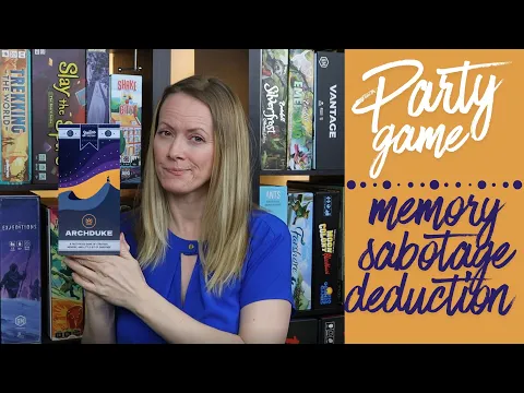 ARCHDUKE | A Silly, Fast Party Game (Overview & Review)