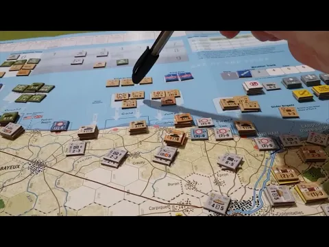 Normandy '44 GMT Games - Played Solo - Part 1 of 5