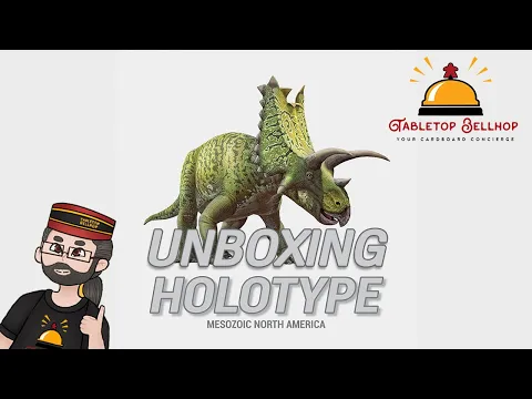 Holotype Unboxing, A game about doing researching, publishing papers, and finding dinosaur fossils