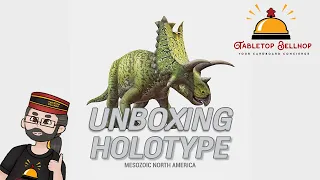 Holotype Unboxing, A game about doing researching, publishing papers, and finding dinosaur fossils