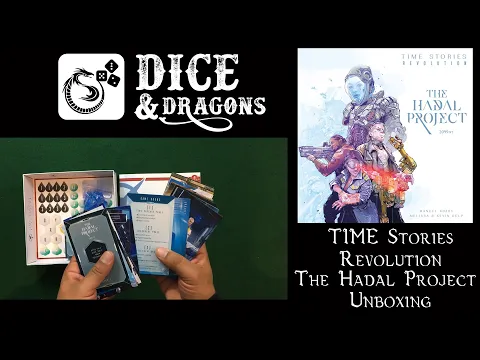 Dice and Dragons - Time Stories Revolution The Hadal Project Unboxing