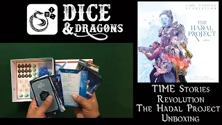 Dice and Dragons - Time Stories Revolution The Hadal Project Unboxing