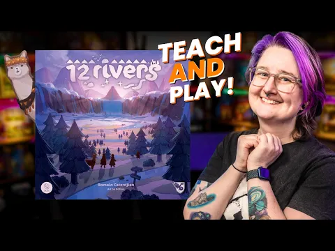 12 Rivers | Full Boardgame Teach and Playthrough!