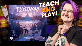 12 Rivers | Full Boardgame Teach and Playthrough!