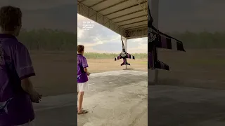 A Sideways Flying RC Jet! ✈️ #rc #jets #plane