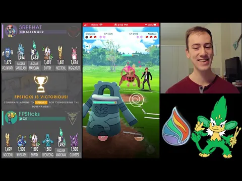 I SWEPT MY FIRST FUSION CUP TOURNAMENT! POKEMON GO PVP
