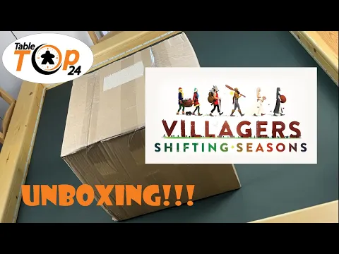 Villagers Shifting Seasons Unboxing
