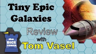 Tiny Epic Galaxies review - with Tom Vasel