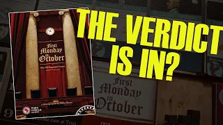 First Monday in October Impressions & Light Review | Board Historical Game | Fort Circle Games