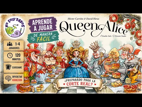 Queen Alice: el eurogame MÁS loco del momento - Aprende a jugar