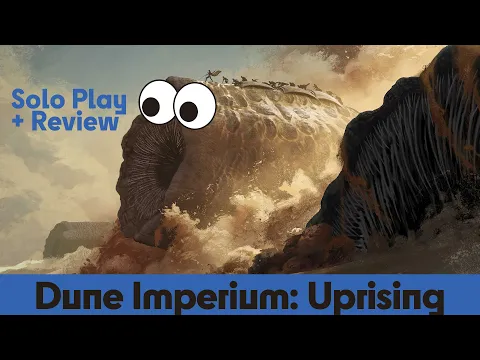 Dune Imperium Uprising - Solo Play & Review