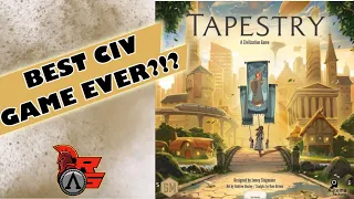 Tapestry | Video Gamers Reviews Board Games | Redspartan | Best Civilization game?