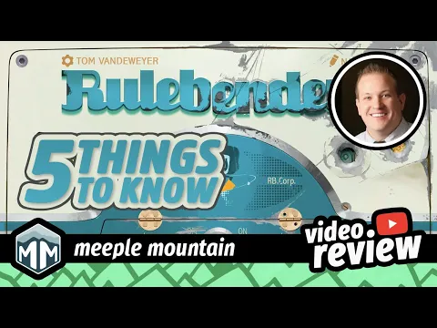 Rulebenders - 5 Thing You Need to Know - Review - Boardgame Brody