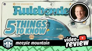Rulebenders - 5 Thing You Need to Know - Review - Boardgame Brody