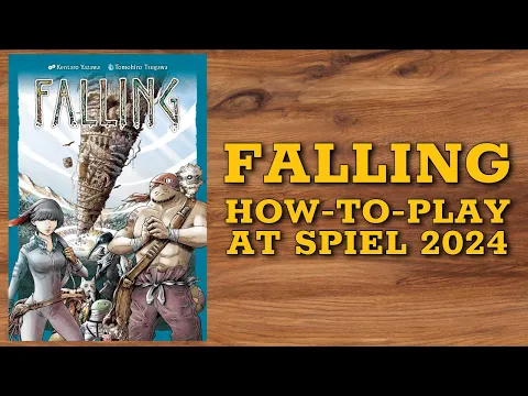 Falling how to play interview at Spiel 2024