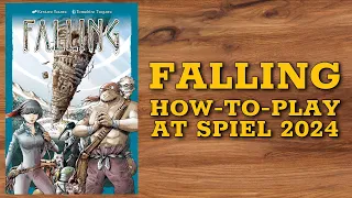Falling how to play interview at Spiel 2024