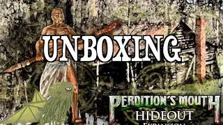 Unboxing Hideout - Expansion for Perdition's Mouth: Abyssal Rift - Bored Online? Board Offline!