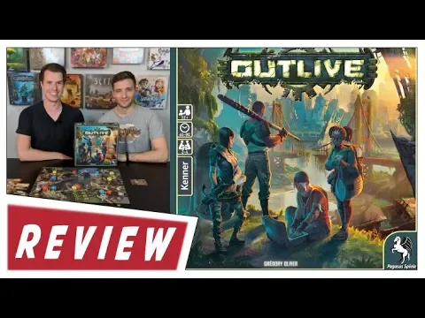 Outlive (Pegasus Spiele) / Brettspiel / Review / Regelerklärung + Fazit