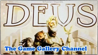 【ボードゲーム レビュー】「デウス」- 自分の勢力を他の持ちつつ手元のコンボを作り上げよう