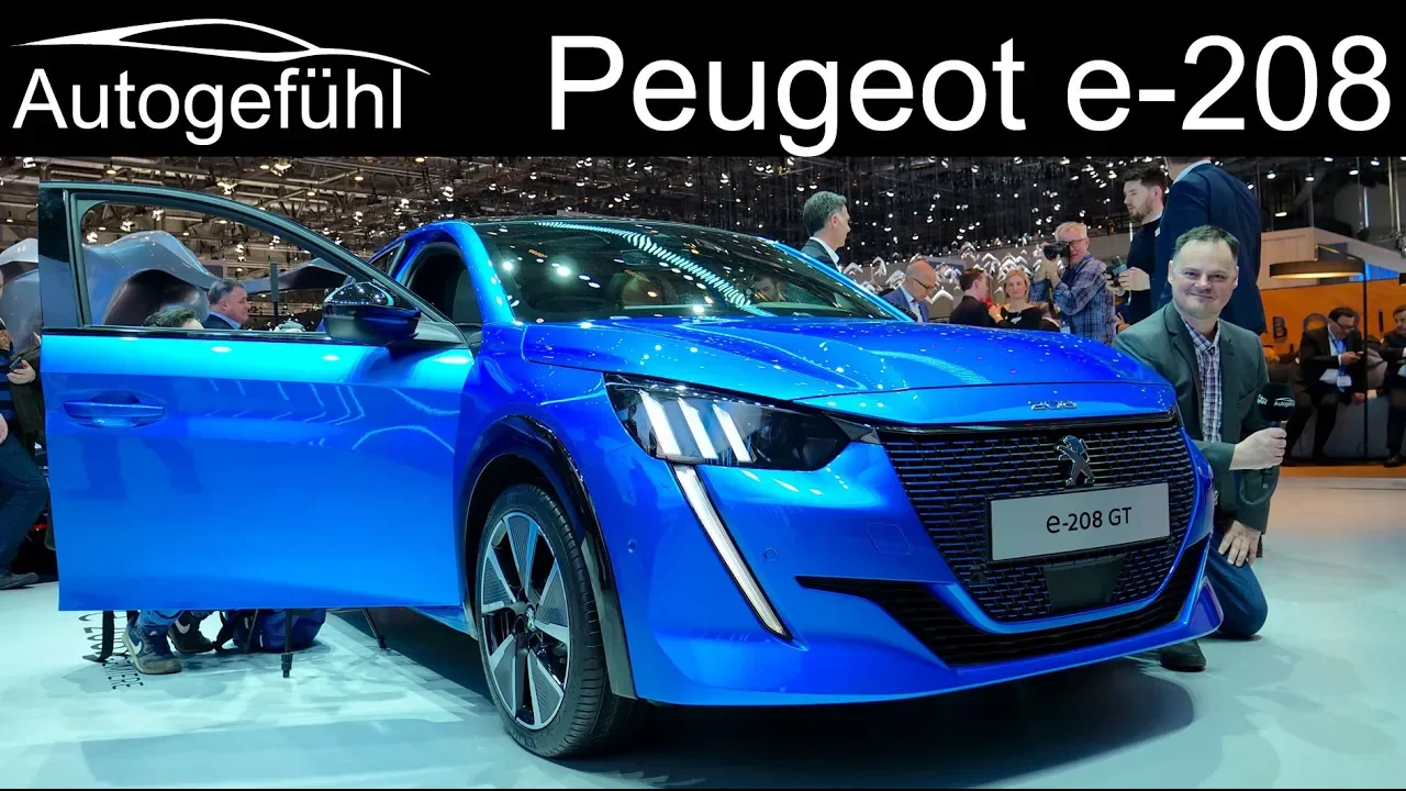 All-new Peugeot 208 REVIEW with EV Peugeot e-208 GT - Autogefühl
