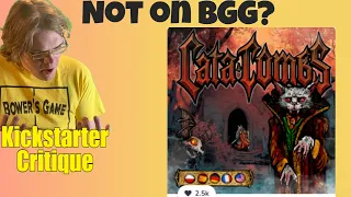 Catacombs - A Catventure Game (D) You got me with that art - Kickstarter Critique Review