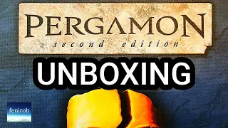 Pergamon Board Game | Unboxing (No Talking)