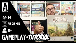 WORLD WONDERS [Gameplay +Tutorial] Costruiamo epiche città tra polimini e meravigliosi monumenti!