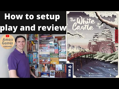 The White Castle #howtoplay #review #boardgame #tabletop AmassGames #games #bgg #cute #dice