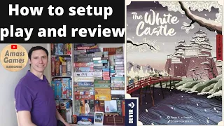 The White Castle #howtoplay #review #boardgame #tabletop AmassGames #games #bgg #cute #dice