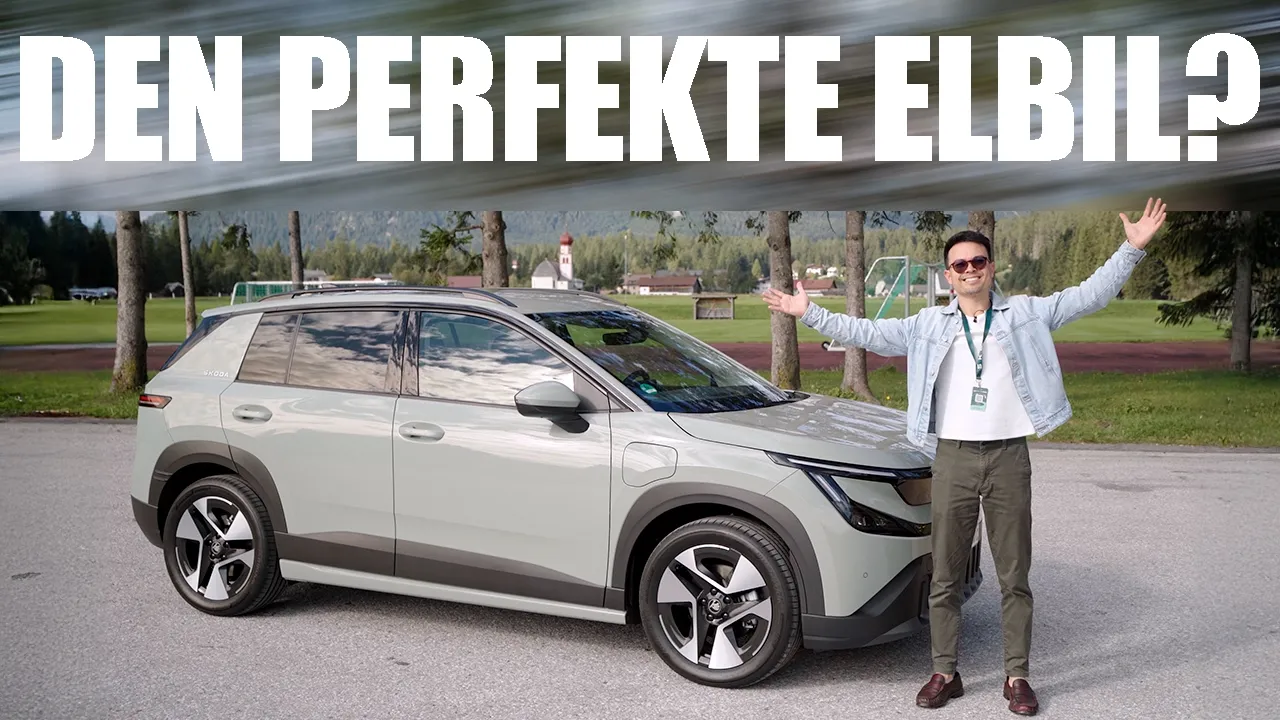 ER DETTE DEN NYE KONGEN BLANT SMÅ ELBILER? Skoda Epiq prøvekjørt i Alpene!