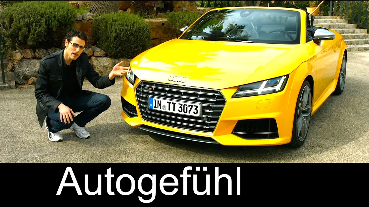 2015/2016 All-new Audi TTS Roadster test drive REVIEW - Autogefühl