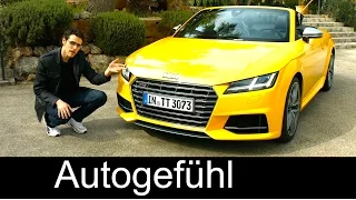 2015/2016 All-new Audi TTS Roadster test drive REVIEW - Autogefühl