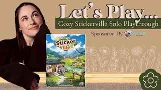 Let's Play... Cozy Stickerville! | Year 1 *Spoilers* | Solo Playthrough Livestream