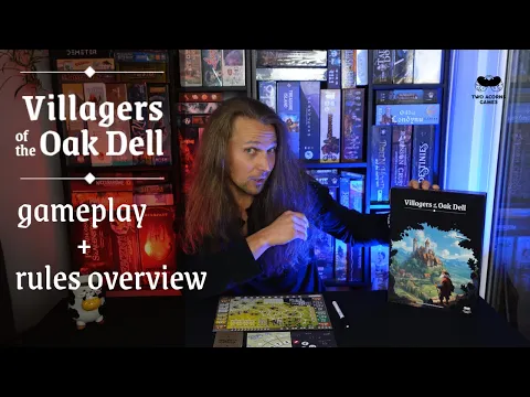 Villagers of the Oak Dell gameplay + rules overview.
